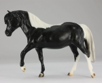 Black Pinto Miniature Horse Set