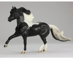Black Pinto Miniature Horse Set